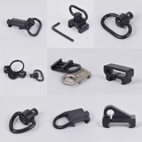 RSA GBB Buckle QD Swivel Sling Mlok Scope Mount Attachment Adapter Pictinny Rail Quick Detach Release QD Sling Point Mount Hook