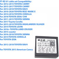 Raise Car Canbus Box Adapter For Toyota RAV4 Prado Sienna Highlander Camry Land Cruiser CHR Corolla Hilux Auris Yaris