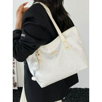 New Large Capacity Tote Shoulder Bag Fashion Commute Handle Bag Comfortable and Versatile Texture Storage Bag High Quality