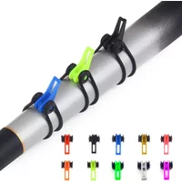 10pcs Plastic Fishing Hook Keeper Holder Lure Accessories Jig Hooks Safety Keeping Rod Pole Fish Tackle Tool Fishing Equipment