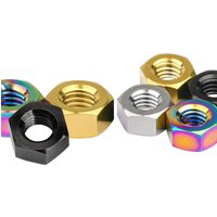 AliExpress Wanyifa Titanium Nut M4/M5/M6/M8 Hexagon Nuts for Bike Motorcycle Car Boat Bolt Alloy Fasteners
