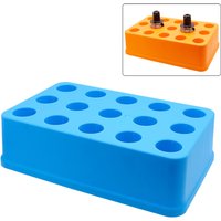 1Pc BT40 Tool Holder 15 Hole CNC Milling Cutter Storage Box Drill Tap Barrel Clamp Organizers Plastic Tool Accessories Boxes