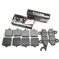 For TRIUMPH Speed Triple 1050 2008 2009 2010 2011 2012 2013 2014 2015 Motorcycle Front Rear Brake Disc Pads kit