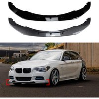 Car Front Bumper Lower Spoiler Lip Splitter For BMW 1 Series F20 F21 M Sport 118i 120i 135i Pre-LCI 2011-2015