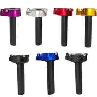 AliExpress NONE Colorful CNC Ebike Surron Style Full Twist Throttle with Hand Grips SM 3pin Plug 36V 48V 52V 60V 72V Electric Bicycle