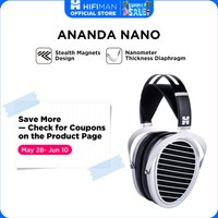 HIFIMAN ANANDA NANO Open-back Planar Magnetic Hi-Fi Headphones with Nanometer Thickness Diaphragm
