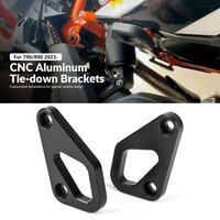 For 790 890 Adventure R/Rally 2023 2024 2025 Motorcycle Footstool Eliminator CNC aluminum alloy Luggage Side Tie Down Brackets