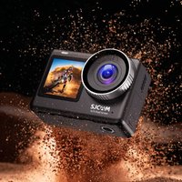 SJCAM SJ10 Pro Action Camera with 4K/60fps Video 6‑Axis Gyro Stabilization 5m Bare Waterproof for Sports Vlogging Cycling Skiing