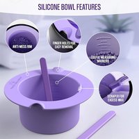 Wax replacement bowl hair removal can be reused. Waxing bowl wax heater thickens