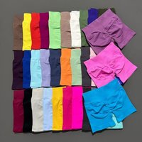 Dames Gymshorts Workout Scrunch Butt Naadloze legging Naadloze yoga-legging Fiets hardloopsportkleding Fitness sportshorts