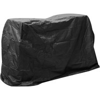 210d Dacron Heavy Duty Waterproof Bbq Grill Cover Outdoor Patio Barbecue Smoker Furniture Dust Protector Black