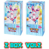 In Stock GEM Pack Original Vol.1&2 Pokemon Cards in Chinese Scarlet and Violet Trading PTCG Bag Box NO Cbb1C Card Surprised Gift