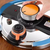 304 Stainless Steel Thickened Explosion-proof Pressure Cooker 4/5/6/8L Large Capacity Induction Cooker Gas Stove Is Suitable For