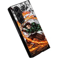Demon S-Slayer Sanemi Case for Samsung Galaxy ZFold3 ZFold7 ZFold4 Z Fold 7 6 5 4 3 ZFold5 ZFold6 Back Phone Cover
