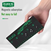 Double-sided soft magnetic screw storage pad, mobile phone computer disassembly magnetic pad, magnetic plate