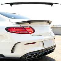 Suitable for Benz W238 E-Class AMG two door hardtop sports car 2016-2022 true carbon fiber pressure tail body kit rear spoiler