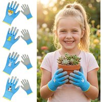 Breathable Latex Kids Protective Gloves Outdoor Beach Digging Picking Gardening Safety Hand Gloves For Kindergarten Children