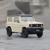 1:64 Scale Suzuki Jimny Plastic Car Model Classic Adult Souvenir Gift Static Display Hobby Collection