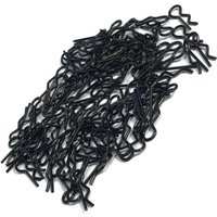 Cars Shell Body Clips Pins R Buckles Fixed for Car Parts 50Pcs 1/5 1/6 1/7 1/8 1/8 1/12 1/16 1/14 RC