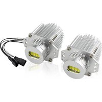 2Pcs CANbus 80W Angel Eye Halo Ring LED Bulbs 63117161444 for BMW 3 series Pre-LCI E90 E91 325i 328i 330i 335i 335xi 2006-2008
