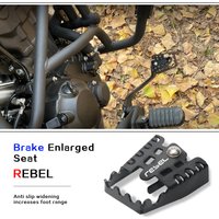 For Honda Rebel CMX 500 300 Rebel500 Rebel300 CMX500 Motorcycle Rear Foot Brake Lever Pedal Enlarge Extension Peg Pad Extender