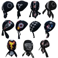 AliExpress Skull Pirate Hat Cycling Bandana Cotton Motorcycle Cooling for Head Wrap Beanie Breathable Helmet Liner Beanie