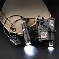 WADSN PEQ15 LA-5 UHP Laser Flashlight Set M300 M600 Scout Light With AXON Dual Plug Remote Control Pressure Switch Airsoft Gear