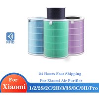 For Xiaomi Air Purifier Filter Hepa CarbonMi 2/1/2S/3/ 3H/Pro Air Purifier H13 Carbon HEPA Filter PM2.5 Formaldehyde 2s filter
