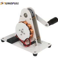 Hand Crank Generator 220v Mobile Phone Charging Treasure Manual Generator ermanent Magnet USB Mobile Phone Charging 12V