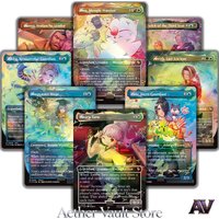 FIC 20-PCS Legendary Creature Cards, Magical Card Tataru Taru Stern Guardianetc Hobby Card Replica Proxy Cards with holographic