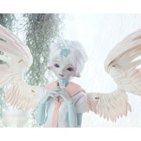 Oueneifs Seravie 1/4 BJD Doll Skinny Unicorn ELF Wings Horn Fantasy Ball Jointed Collection