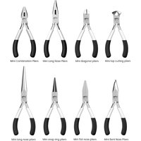 AIRAJ Mini Cutting Pliers Multi-Function Electrical Wire Cable Cutters Tools Stainless Steel Nipper Side Shear Snips Hand Tools