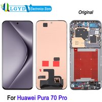 6.8-inch OLED 120Hz LTPO Screen For Huawei Pura 70 Pro HBN-AL00 Phone Display Touch Screen Digitizer, Repair Replacement Part