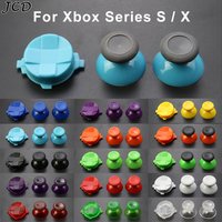 JCD 3D Analog Thumb Sticks Grip Joystick Cap ThumbSticks Cover For Xbox Series X S Controller D-Pad Button Cross Direction Keys