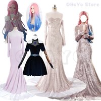 ALIEN STAGE Mizi Cosplay Long Evening Dress Costume Stage Performance Clothes R7 Halloween Women Fancy Shinning Party Outfits