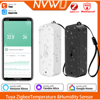 IP65 Zigbee Temperature Humidity Sensor Waterproof Outdoor Hygrometer Thermometer Work With Tuya Alexa