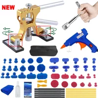 Car Dent Repair Tools Automotive Body Paintless Dent T Puller Adjustable Width Dent Puller Suction Cup Remover Kit for Anti-hail