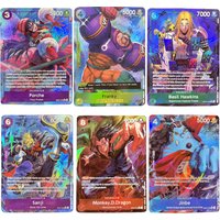 BANDAI OPCG Proxy Card English Anime ONE PIECE Cards OP07 Foil Game Collection Cards Luffy Anime Trading Card Collection Gift