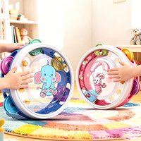 Baby toys, hand-held drums, percussion instruments, baby hand-held tambourines