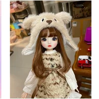 30cm Make-up Doll Bjd 22 Joint Dressing Doll Girl Doll Birthday Gift Ball Jointed Doll Bjd 1/6 Bjd Doll Full Set