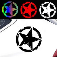 AliExpress NONE Five-pointed Star Motorcycle Stickers Waterproof Motorbike Fuel Tank Fender Helmet Fairing Decor Motocross Car Bike Vinyl Decals
