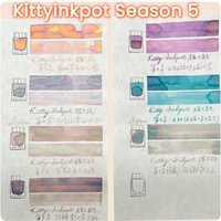 KittyInkpot Ink,Season 5 ALL IN, Gradient Chromatography Sheen Chromoshading Ink 5ml/ 35ml