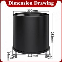 Rainfall Amount Sensor Module ABS Rain Barrel Rain Gauge Rainwater Transmitter Automatic Monitor Pulse RS485 0-5V 0.1MM 0.2MM