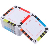 100pcs Weaving Cards Braided Paper Tablets for DIY Craft Supplies Smooth Surface Durable Use Sewing Tools Accessories