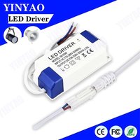 AC85-265V LED Driver 300mA 3W 5W 7W 9W 12W 18W 24W 36W 50W Constant Current lighting Transformer for DIY Home Ceiling Lamp Panel