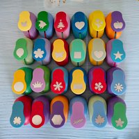 1.8cm - 2.5cm Flower Furador Diy Paper Cut Eva Foam Maker Puncher Scrapbooking Labor Saving For Hole Punch DIY Handmade
