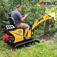 Free Shipping Low Price Mini Excavator Euro5 Epa 1.2ton 1.6ton 3.5 Ton Small Digge Farm Bagger Factory Excavator image 3