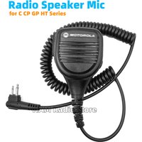 Motorola Radio Microphone With 3.5MM Headphone Jack 2-Pin Speaker Mic for DP1400 DEP450 EP350 R2 CP040 GP300 GP88S CP140 CP160