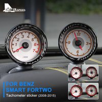 Real Soft Carbon Fiber Speedometer Frame Sticker for Mercedes Benz Smart 451 Fortwo 2008 2009 2010 2011 2012 2013 2014 2015