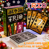 TRIO Strategic Card Board Game Toys For Family Party Card Game Matching Fun 3-6 Players Game Entertainment For All Ages Gifts